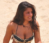 photo:  Bikini girl at Long Branch, NJ