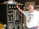 Photo: Joe N3IBX and his Coca Cola Kilowatt