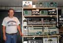photo: Jim KN3DZY in his shack
