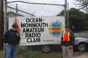 photo: N2BZD and WD2U manning the gate entrance