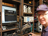 photo:  W2DTC at the microphone