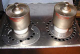 photo:  tube mounted on chassis with hold down rings