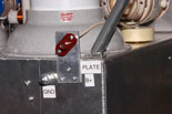 photo:  back panel B+ connector