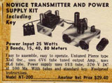 photo: magazine ad for Philmore NT-200 transmitter