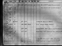 photo: first LOG BOOK