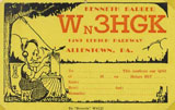 photo: first QSL